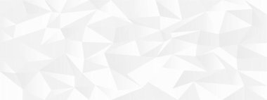 Modern tasarım projeleri için ince beyaz tonlarda soyut geometrik desen.