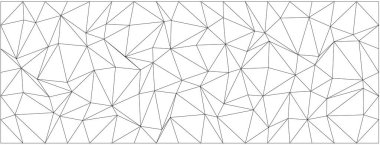 Yaratıcı tasarım projeleri için düzensiz çizgiler ve şekillerle soyut geometrik desen.