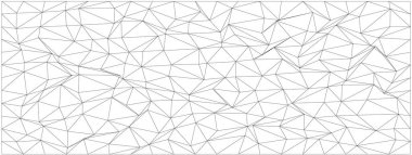 Modern tasarım için düzensiz üçgenleri olan soyut geometrik desen.