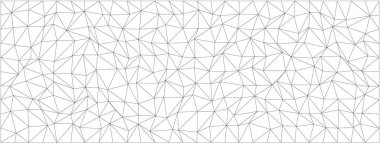 Modern tasarım projeleri için soyut geometrik desenler, kaotik çizgiler ve üçgen şekiller..