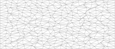 Modern tasarım için kaotik üçgen çizgileri olan soyut geometrik desen.