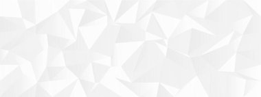 Modern arkaplan ve dokular için monokrom tasarımında düşük çokgen şekillere sahip soyut geometrik desen.