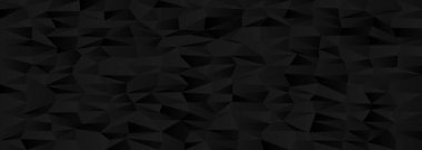 Modern tasarım için üçgen şekilli soyut geometrik karanlık desen.