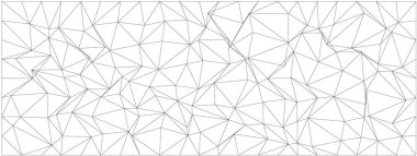 Yaratıcı tasarım projeleri için kaotik çizgileri olan soyut geometrik desen.