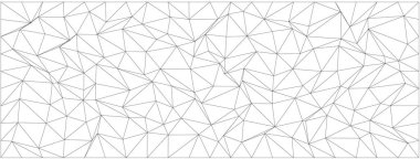 Modern tasarım ve grafik projeleri için soyut geometrik kaos düzeni.