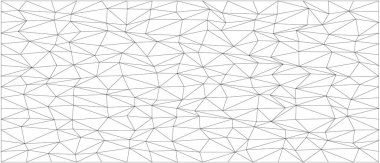 Modern tasarım projeleri için karmaşık çizgileri olan kaotik geometrik desen.