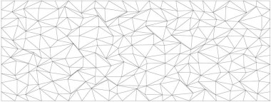 Modern tasarım projeleri ve arka planlar için karmaşık çokgen şekillere sahip soyut geometrik desen.