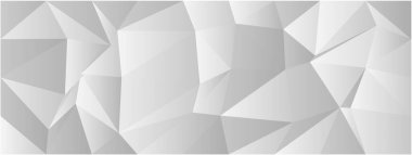 Modern tasarım ve arkaplan kullanımı için çokgen şekilli soyut geometrik desen.