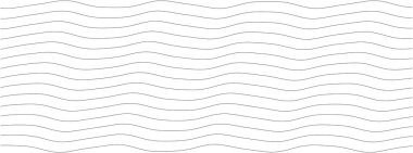 Modern tasarım kavramları için minimalist siyah beyaz çizgi deseni.