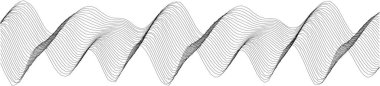 Modern tasarım ve dekorasyon için dinamik çizgileri olan soyut dalga deseni.