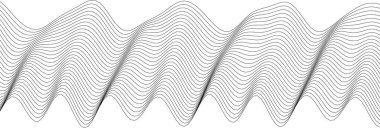 Yaratıcı projeler ve dekorasyon için soyut dalga desen tasarımı.