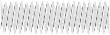 Çağdaş dekorasyon ve tekstil uygulamaları için modern geometrik dalga desen tasarımı.