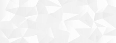 Modern dijital sanat ve grafik projeleri için düşük poli tasarımı olan soyut geometrik çokgen arkaplan.