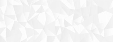 Modern sanatsal kavramlar için monokrom tasarım arka planında üçgenler ve çokgenlerle soyut geometrik desen.