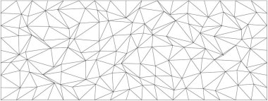 Yaratıcı altyapılar ve modern dekorlar için soyut geometrik kaos düzeni tasarımı.