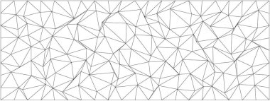 Modern tasarım projeleri için karmaşık soyut çizgilerle Geometrik kaos deseni.