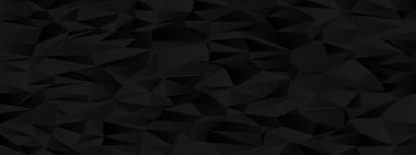 Modern tasarım için koyu üçgen şekilli soyut geometrik desen.