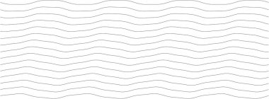 Modern tasarım ve dekorasyon için minimalist siyah beyaz çizgi deseni.