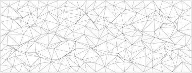 Modern baskılar ve arka planlar için çizgi çizimi olan soyut geometrik desen.