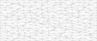 Modern tasarım ve görsel sanat projeleri için soyut geometrik kablo deseni.