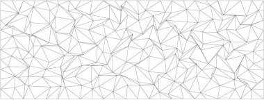 Modern tasarım projeleri için düzensiz üçgenleri olan geometrik soyut desen.