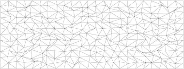 Teknolojik ya da soyut tasarım projeleri için bağlı üçgenlerle karmaşık geometrik desen.