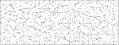 Modern tasarım ve sanat projeleri için kaos çizgileri olan soyut geometrik desen.