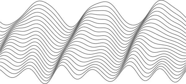 Modern dekor ve yaratıcı projeler için soyut dalga deseni tasarımı ideal.