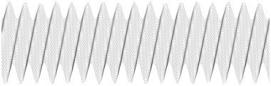 Modern tasarım ve grafik sanat projeleri için soyut geometrik dalga deseni.