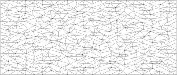 Modern sanat ve arkaplan kavramları için kaotik üçgen ağ tasarımlı soyut geometrik çizgi deseni.