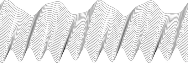 Modern sanat ve dijital projeler için soyut dalga desen tasarımı.