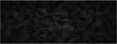 Modern tasarım arka planı için koyu kaotik şekillere sahip soyut geometrik desen.