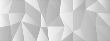 Modern tasarım kavramları için düşük poli üçgen desenli Geometrik soyut arkaplan.