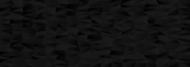 Modern tasarım projeleri için soyut geometrik siyah desen arkaplanı.