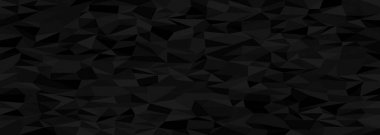 Modern tasarım ve arkaplan kavramları için koyu üçgen şekilli soyut geometrik desen.