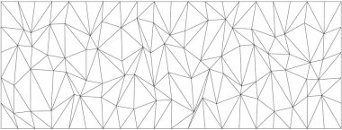 Modern tasarım ve dekorasyon için geometrik soyut kaos deseni.