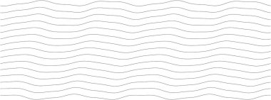 Arkaplan ve dokular için soyut dalgalı çizgi desen tasarımı.