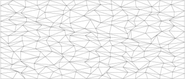 Yaratıcı arkaplanlar için soyut kaos tasarımı ile Geometrik çizgi deseni.