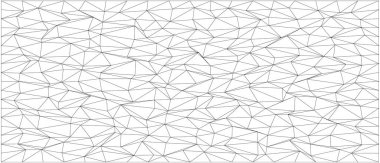 Modern tasarım kavramları ve arka planlar için kaotik üçgen çizgileri olan karmaşık geometrik desen.