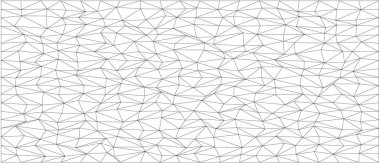 Yaratıcı tasarım projeleri ve arka planlar için soyut geometrik kaos düzeni.