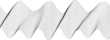Modern arkaplan ve görsel içerik projeleri için soyut dalga desen tasarımı.