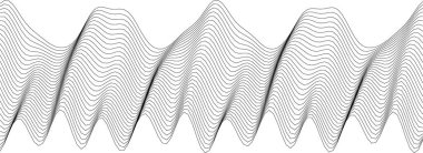 Arkaplan veya dekoratif sanat projeleri için soyut dalga desen tasarımı.