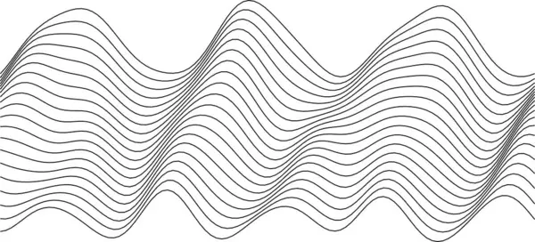 Modern tasarım ve dekorasyon için soyut dalga deseni.