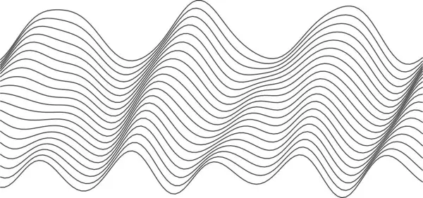 Modern sanat ve dekor projeleri için dinamik dalga desen tasarımı.