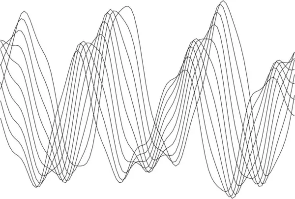 Modern arkaplan ve dokular için soyut dalga desen tasarımı.