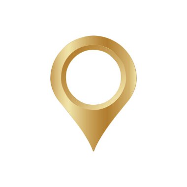 Altın bir harita, dairesel merkezi tasarımı içeren metalik bir bitiş noktasını sembolize eder..