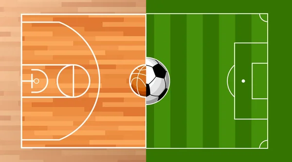 Scommesse Sportive Online Mobile App Banner Design Modello Palloni Basket — Foto Stock