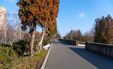 Güzel şehir parkı Panoraması
