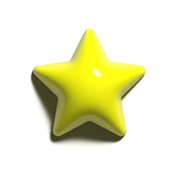 黄星光彩夺目的色彩评级反馈概念向量 — 图库照片