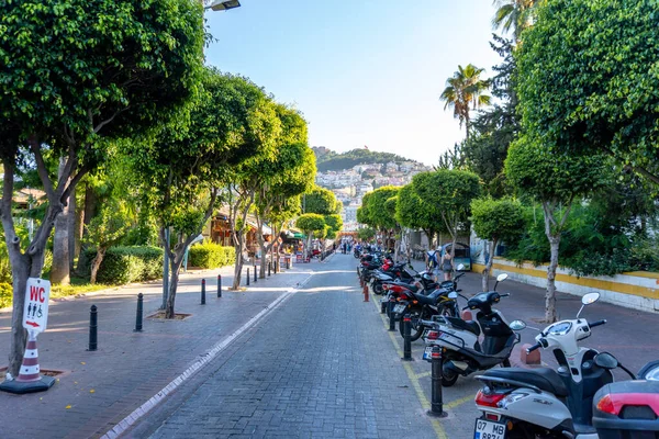 Alanya Antalya Turkey 2023 Όμορφος Δρόμος Της Αλάνια — Φωτογραφία Αρχείου